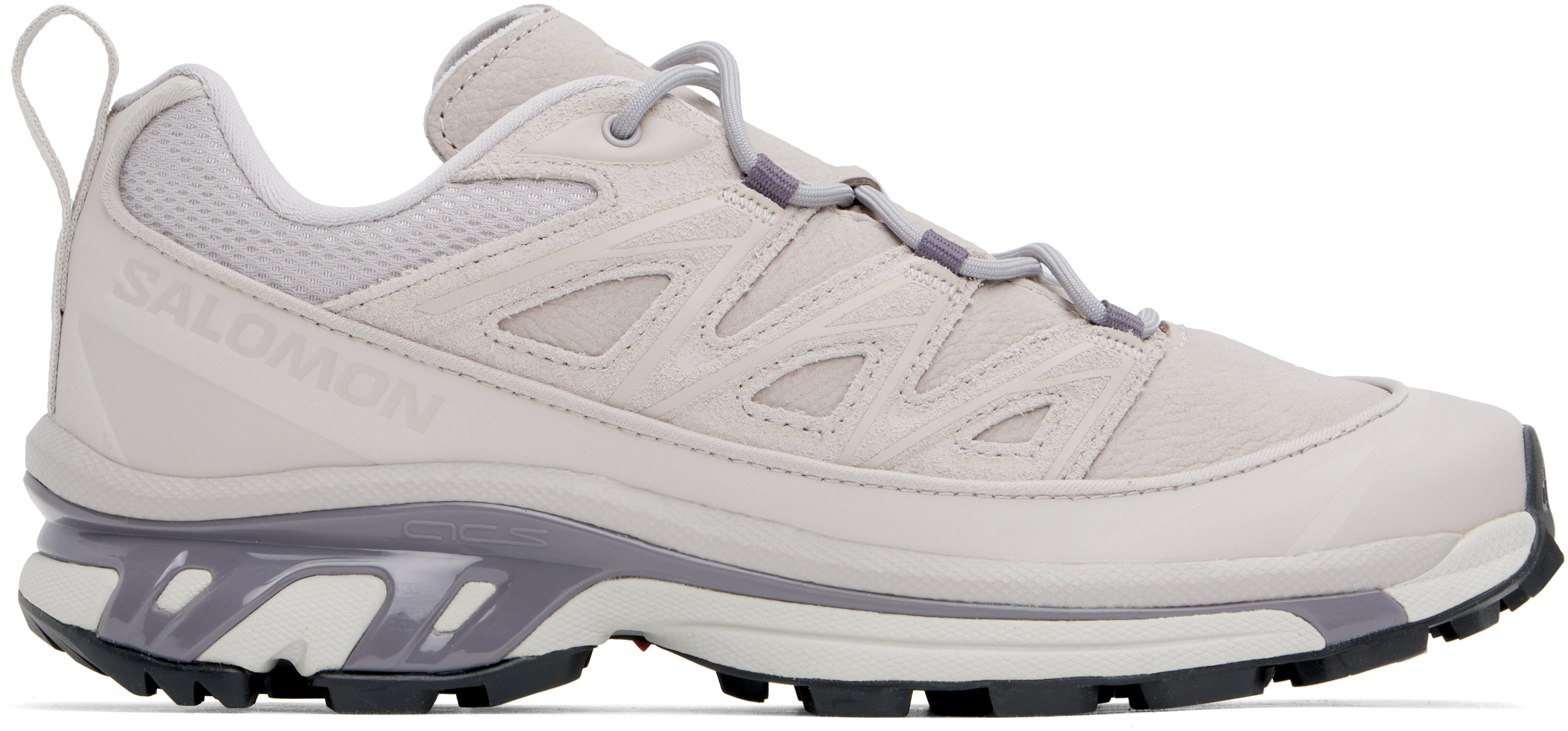 Taupe Xt-6 Expanse Leather Sneakers