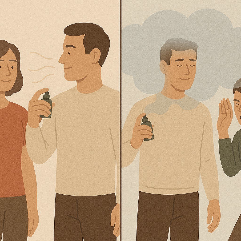 How to Know If You're Wearing Too Much Cologne